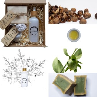 Collage jojoba geschenkset sustOILable