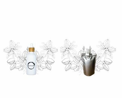 Amandel olie sustOILable pipetflesje 100ml met navulling 100ml close