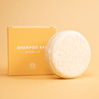Shampoo Bar Jasmijn 60 gram - anti-roos voor normaal tot droog haar sustOILable plasticvrij verpakt