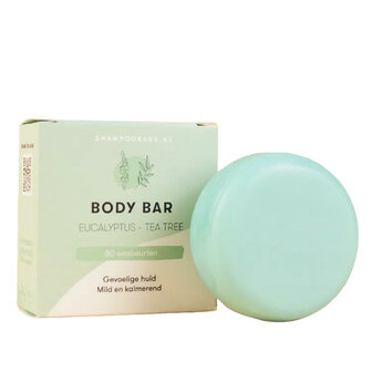 Body Bar eucalyptus tea tree plasticvrij douchen sustoilable