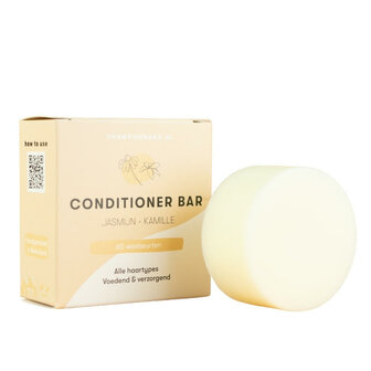 Conditioner Bar Jasmijn - Kamille - 45 gram - Alle haartypen