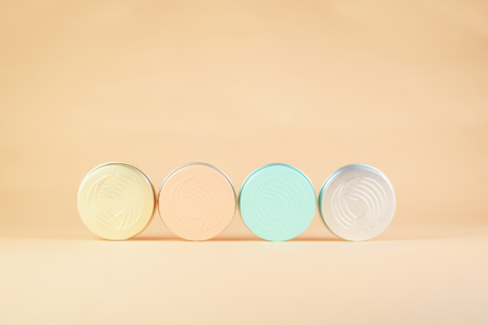 Bewaar- en reisblikje voor je Shampoo Bar, Conditioner Bar, Body Bar en je Shaving Bar - Zwart