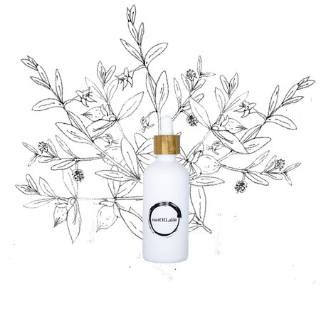 Natuurlijk pure Jojoba olie 100 ml in duurzame glazen pipetfles sustOILable