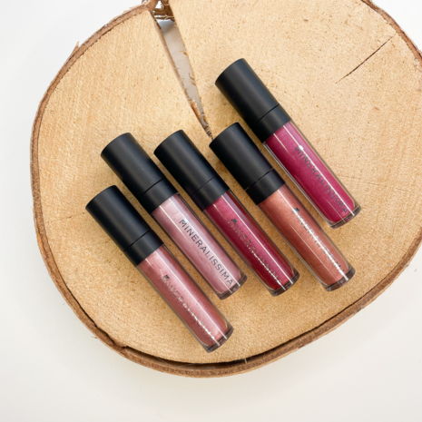 Minerale Lipgloss Charm sustoilable vegan vintage roze