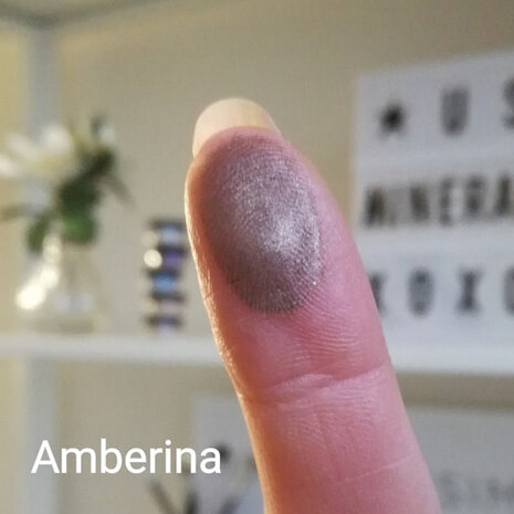 Minerale oogschaduw Amberina – vegan - sustoilable close up