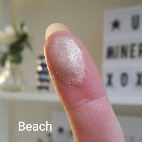 Minerale oogschaduw Beach – vegan - sustoilable close up