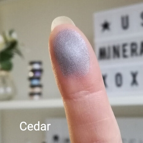 Minerale oogschaduw Cedar – vegan - sustoilable close up