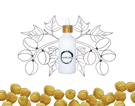 Kukui olie  - Glazen pipetflesje 50ml