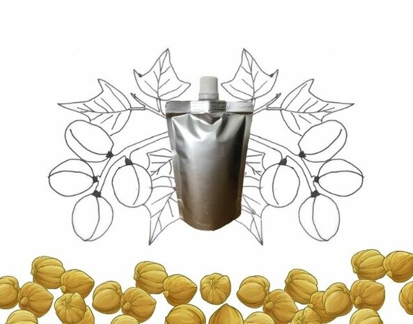 Natuurlijk pure Rozenbottelolie 100 ml in hersluitbare navulverpakking sustOILable
