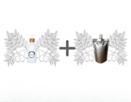 Marula olie flesje 100ml + navulverpakking 100ml