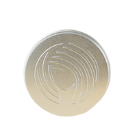 Bewaar- en reisblikje voor je Shampoo Bar, Conditioner Bar, Body Bar en je Shaving Bar - ZILVER