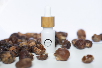 Wasnoten 3 kilo met 3 waszakjes (600x wassen) en 10ml etherische geurolie (los en plasticvrij verpakt)