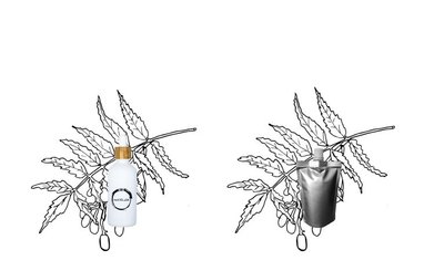 Neemolie flesje 100ml + navulverpakking 100ml