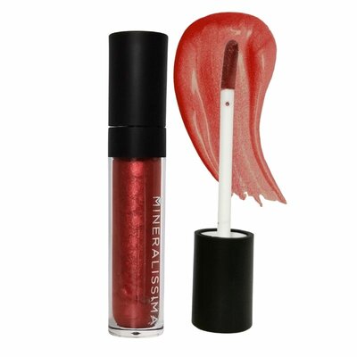 Minerale lipgloss Fire - Vegan - Rode kleur