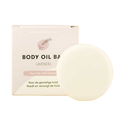 Body Oil Bar Lavendel - plasticvrij en vegan
