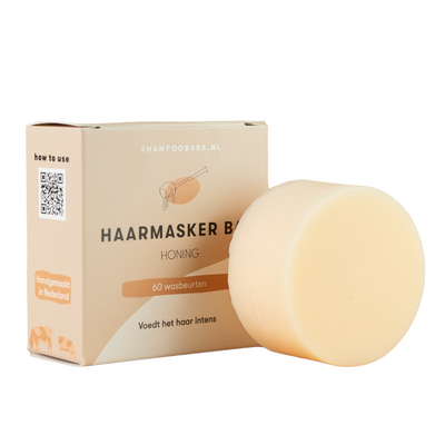 Haarmasker Bar honing - 45 gram - voeding voor droog en pluizig haar