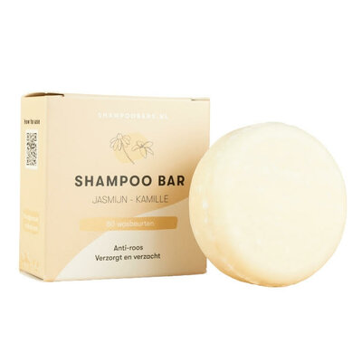 Shampoo Bar Jasmijn en Kamille - voor normaal tot droog haar - 60 gram