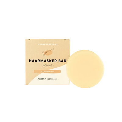 Haarmasker Bar honing - 45 gram - voeding voor droog en pluizig haar