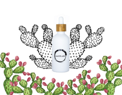 Cactusvijgolie - Glazen pipetflesje 100ml