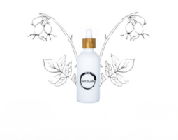 Rozenbottel olie - Glazen pipetflesje 100ml